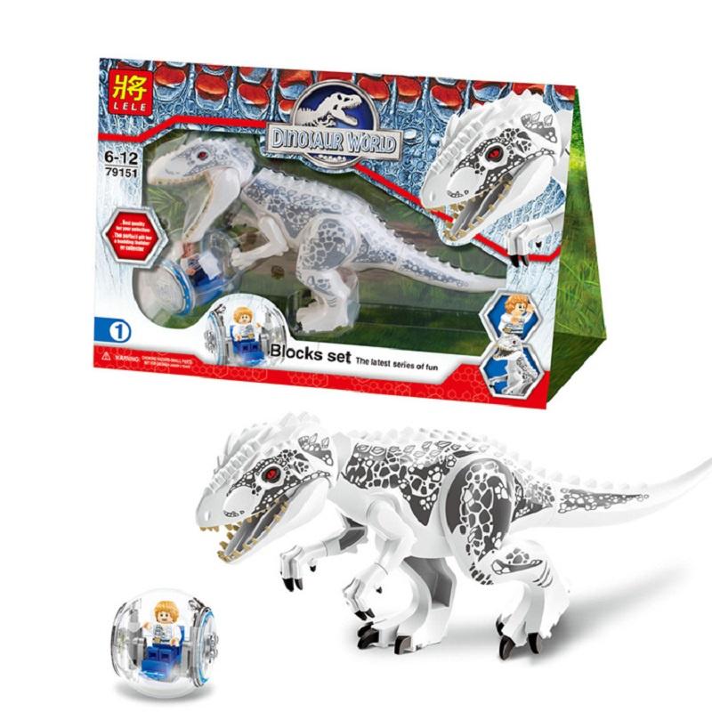 Vielseitiges Heißes Großes Indominus Rex Jurassic World Dinosaurier Figuren Bausteine Set Für Kreative Abenteuer
