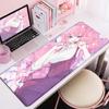 Office Large Rubber Gaming Mouse Pad Anime Non-slip Rubber Base Laptop Keyboard Mat Hololive Kawaii Mori Calliope Desktop Carpet