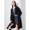 Betu Women's Winter Lapel 100% Wool Double-Faced Coat