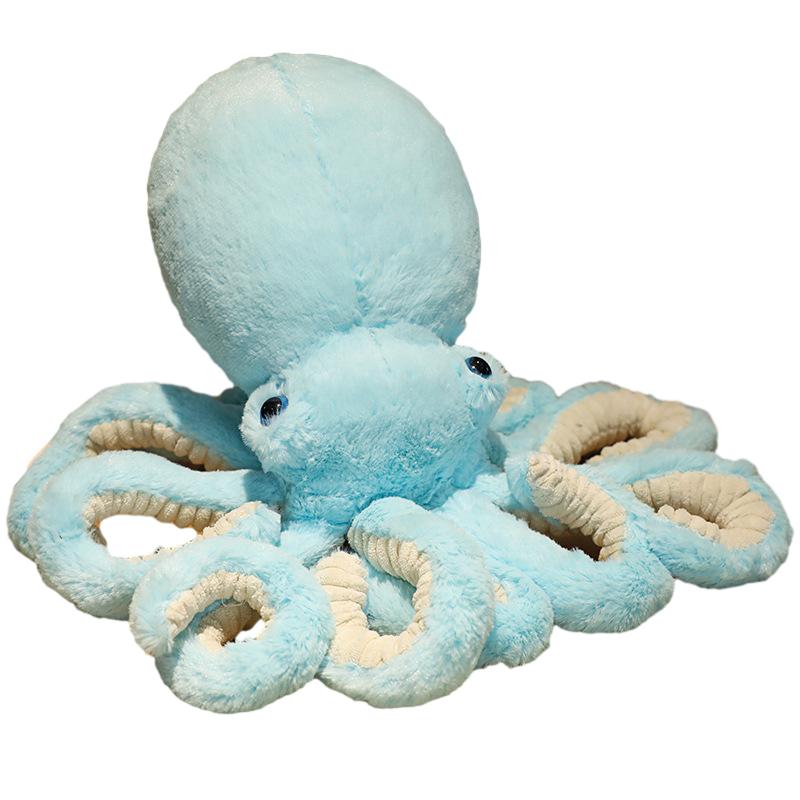 

Toy Plush Octopus Home Decoration Kids Doll Birthday Gift Cushion Present Pillow синій