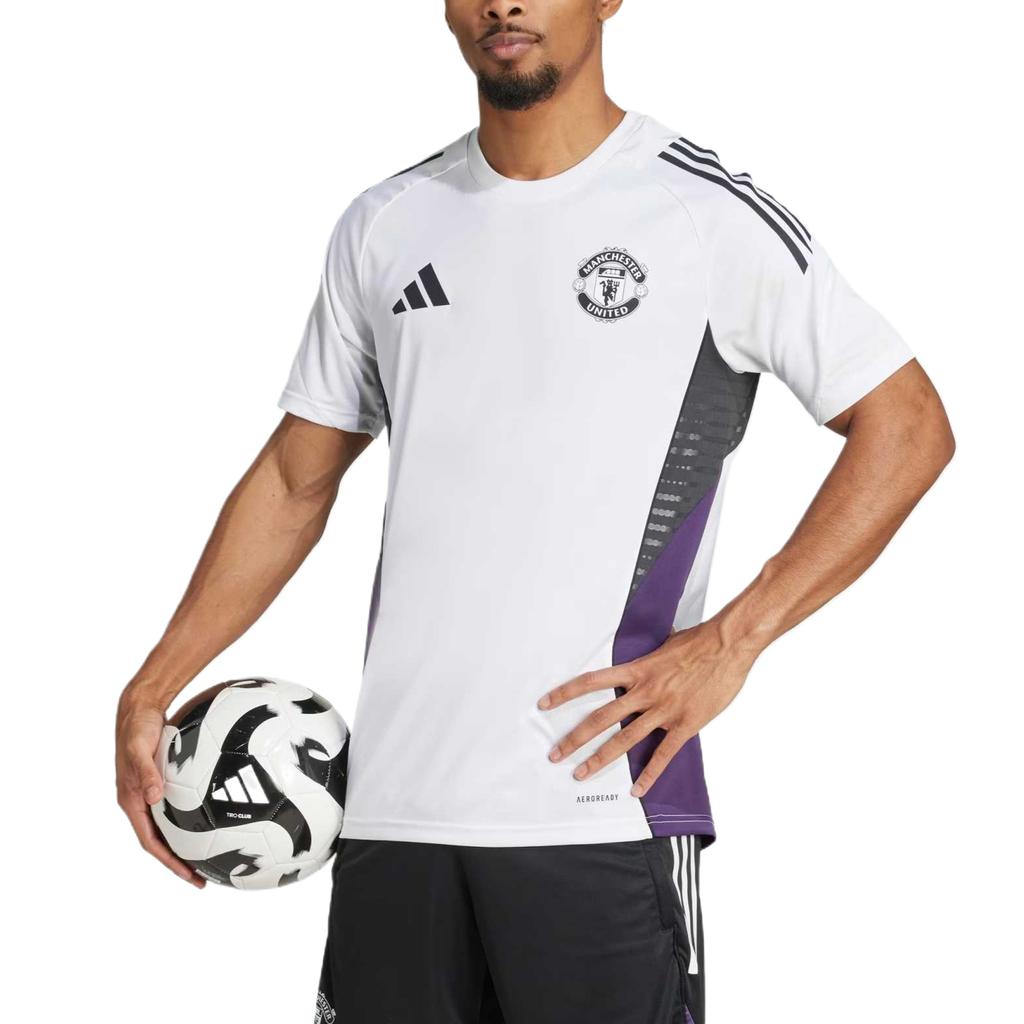 adidas Manchester United Tiro Fashionable Versatile Football Jersey Men Tops JP3113