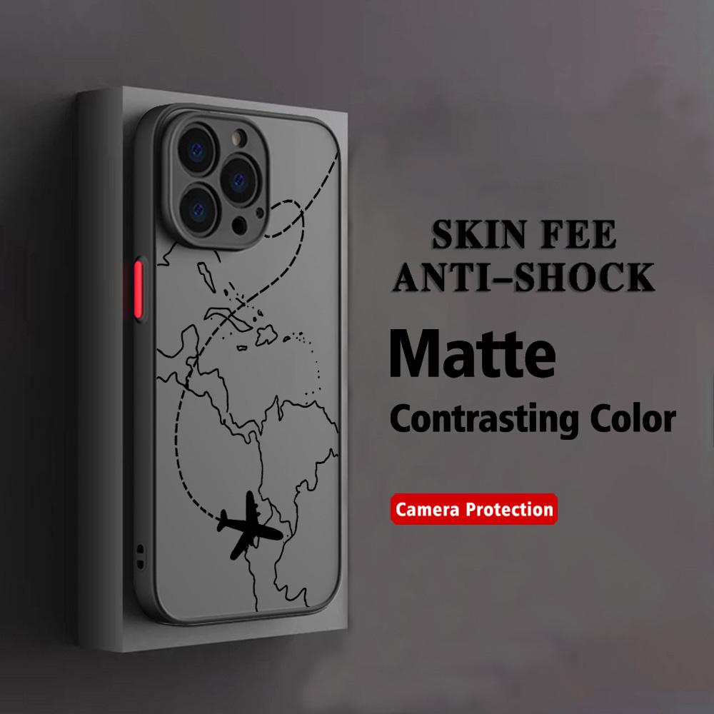 

HOT Travel nspired Airplane Route Phone Case For Samsung Galaxy S25 S24 S23 S22 S21 S20 S10 FE Note20 Plus Ultra Lite 5G Samsung S20