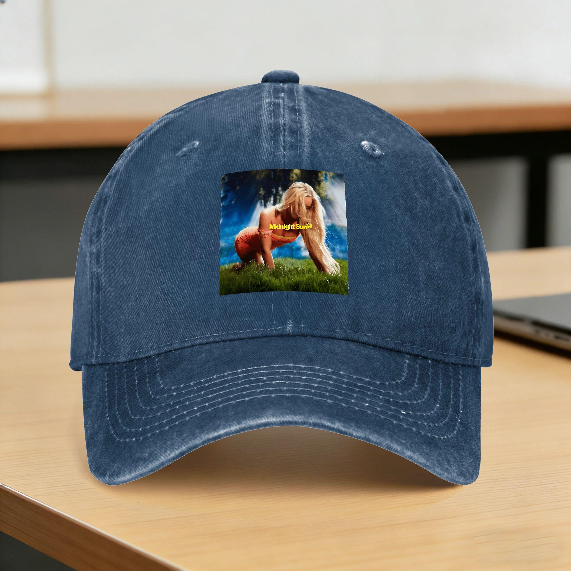 

Singer Zara Larsson Sun Baseball Cap Vintage UnisexTeens Washed Trucker Hat Breathable Rock Snapback Cap Birthday Gift One Size