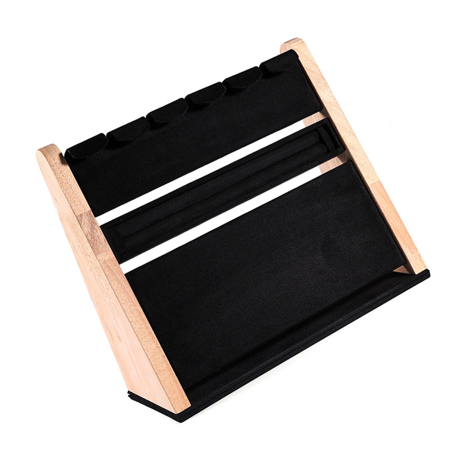 

Multifuntional Jewelry Organizers Bracelet Holder Necklace Holder Stylish Storage Rack Rings Tray Present for Collectors