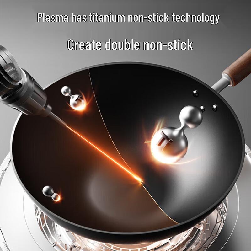 SUPOR Titanium Iron Non-stick Wok