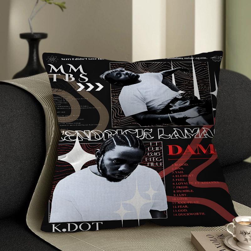 Kendrick Lamar Music Cushion Cover Decorative Pillow Sofa Home Decor Case Pillow Cases
