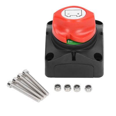 12‑36V 275A Battery Disconnect Switch On Off 2 Positions Power Cut Off Isolator for Car Vehicle RV A