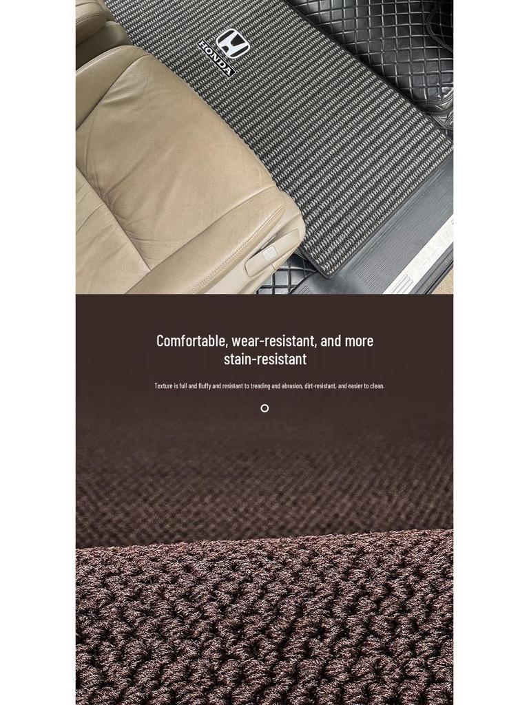 Honda Odyssey Elysion Floor Mats: Full Coverage for Seven-Seater with Expanded Second & Third Row Protection