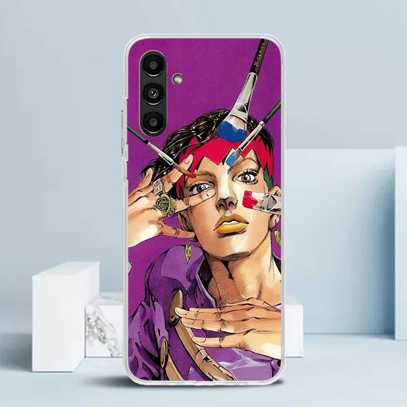 JoJo Adventure Rohan Kishibe Cover for Samsung Galaxy A17 A37 A57 A16 A26 A36 A56 A15 A14 A55 Phone Case A13 A53 A25 A35 A24 A34