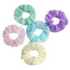 LED Luminous Hair Tie: Three-Speed Shining Color Large Intestine Hair Band for Nightclubs - European & American Style Hair Accessory.