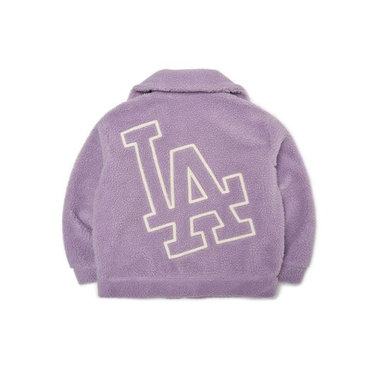 MLB Base Logo Jacket Unisex Purple 3AJPF0216-07LDL