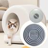 Silicones Leakproof Plugs Replacement Part for Auto Cleaning Cats Litter Boxes Simple Setups Construction