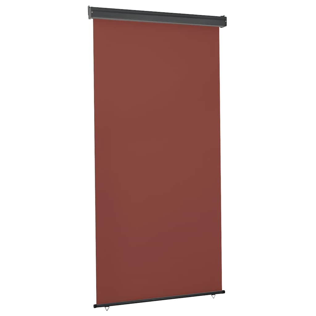 Balkon Seitenmarkise 125 x 250 cm Braun