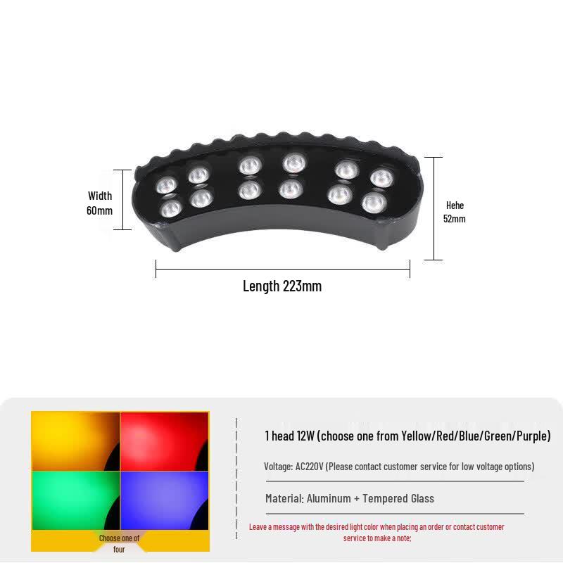 Fei An Xing Waterproof LED Ring Landscape Pole/Tree Light