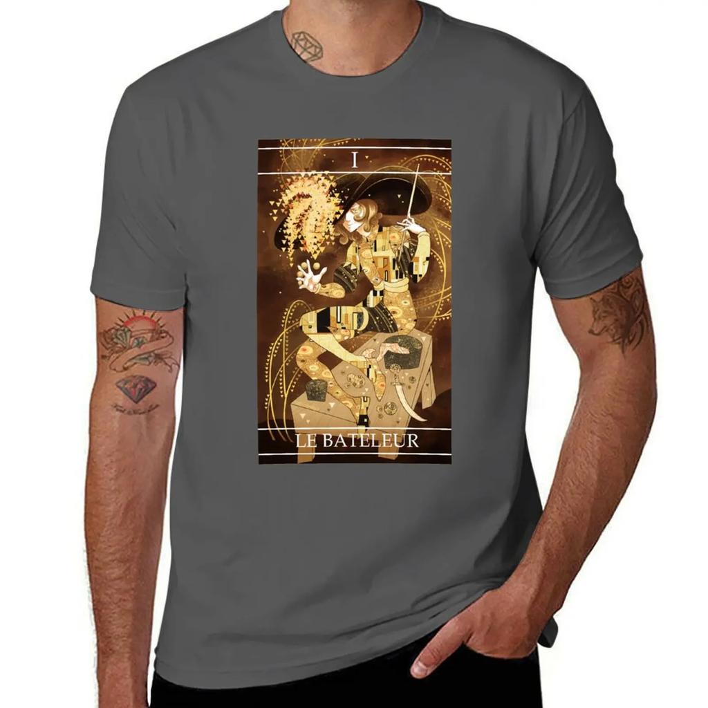 Tarot card 1 TShirt Aesthetic clothing baggy shirts tees mens t shirt