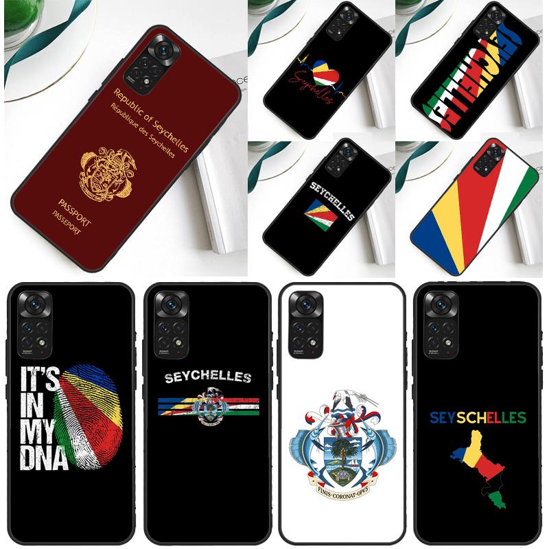 Seychellen Flagge Hülle Für Xiaomi Redmi Note 13 Pro 14 12 9 10 11 Pro 10S 11S 12S Redmi 14C 13C 10C 12C Abdeckung