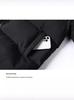Men's Unisex Stand Collar Cotton Jacket - Solid Color, Warm, Thick, Plus Size, Trendy Autumn/Winter Coat
