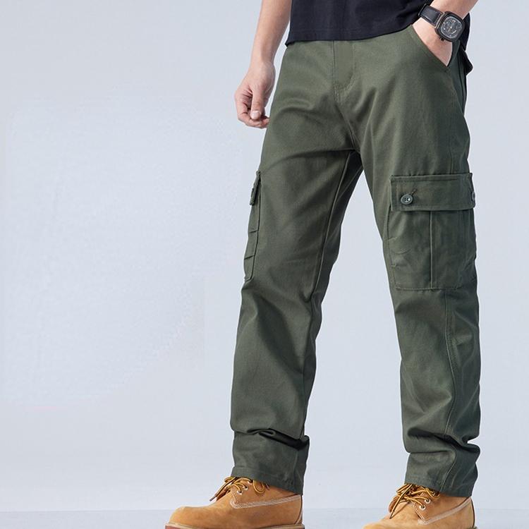 Men's Cargo Pants Work Wear Outdoor Male Trousers Multipockets  Hiking Multi Pocket Sports Fashion Loose Pants