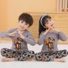 Children's Cartoon Cotton Sweater & Pants Set: Autumn/Winter Pajamas or Homewear