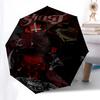 1pc Ghost___The_Devil's_Playground Automatic Open, Windproof, Compact Travel Umbrella, Gift for Birthday, Christmas, Business 93016