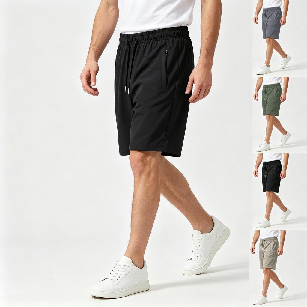 Men's High Stretch Sports Shorts for Athletic Training, Workout and Daily Wear