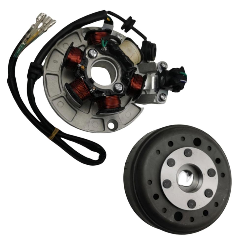 Комплект статора магнето с маховиком для двигателя Lifan 140/140cc 1P55FMJ Запчасть системы зажигания China Mainland