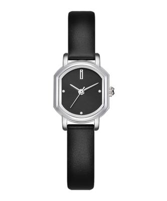 [BLANCIERE] BLANCIERE Ciel Classic Dot Black Square Leather Women's Watch BW10925L-WBBK