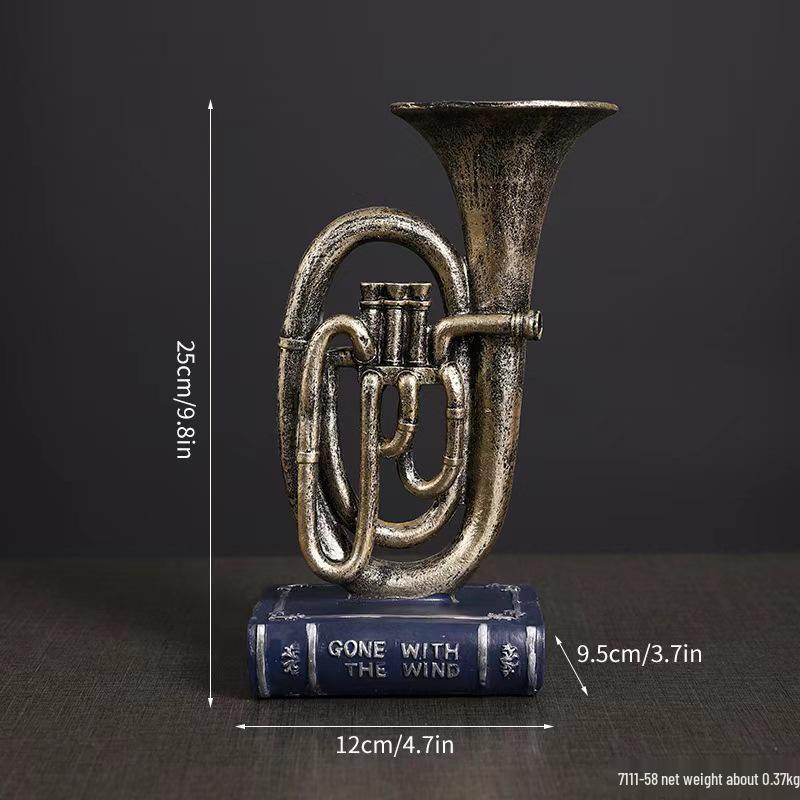Elegant Resin Ornaments for Home, Office, or Bookshelf Decor