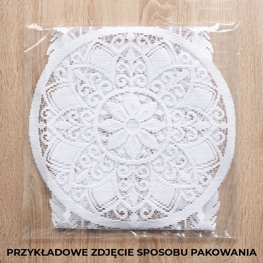 Lea Łapacz Snów - Bieżnik Gotowy Żakardowy - 45X155 Cm - Bolor Czarny