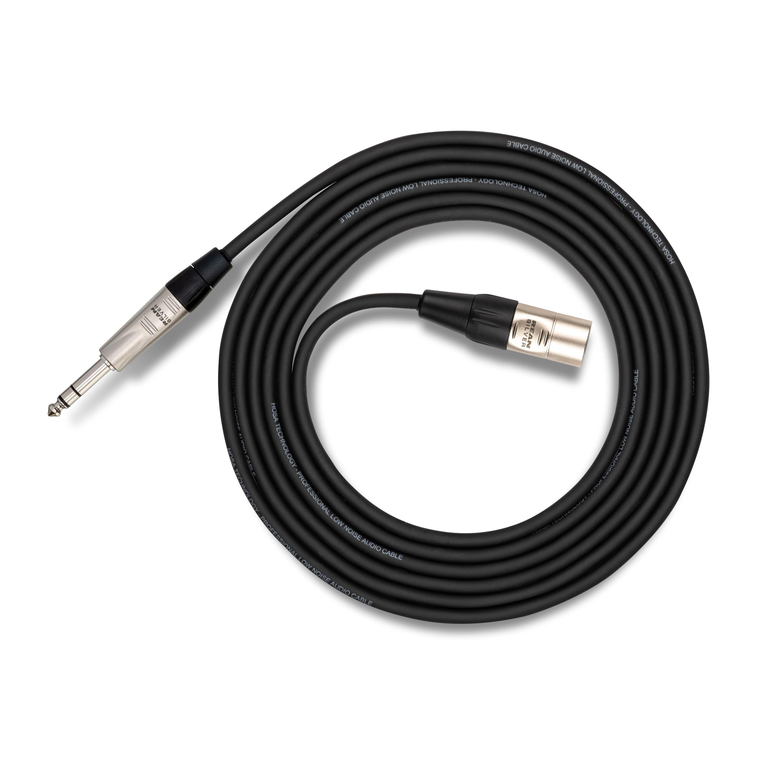 

Hosa XLR Canon Female to Stereo Phone Male Audio Cable, 1.5m, HXS-005 чорний
