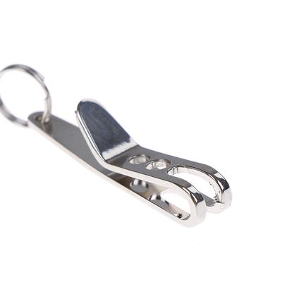 5 pezzi Mini Edc Gear Pocket Clip di sospensione gancio portachiavi portachiavi