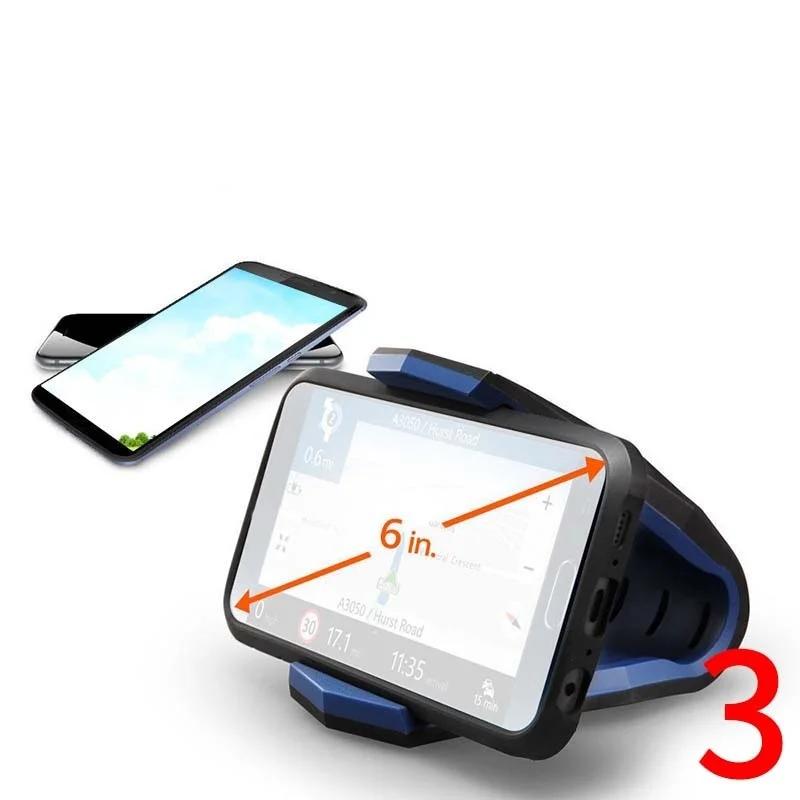 Alligator Mouth Style Clip Car Mount Holder Dock Genuine Mobile Phone GPS Stealth Dashboard Stand for IPhone/Galaxy/Samsung синий