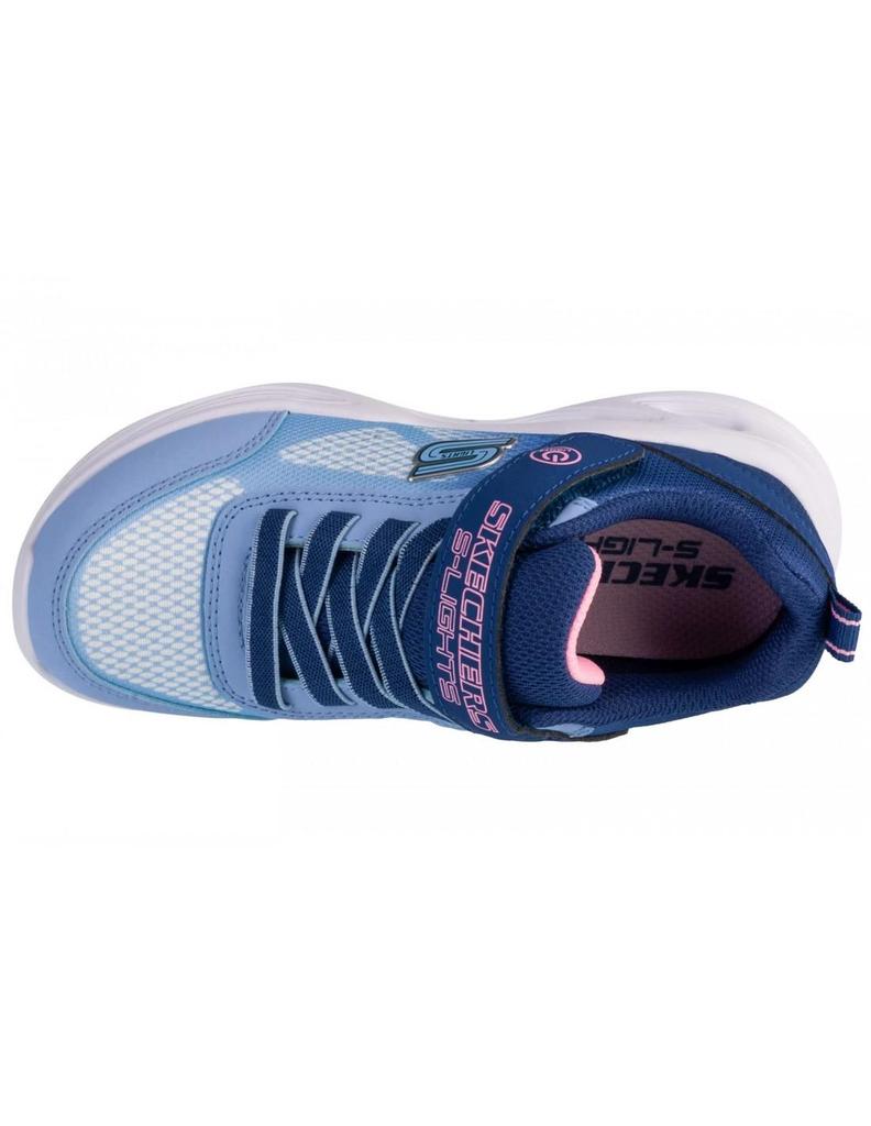 Sneakers Skechers Blue Junior Sola Glow - Ombre Deluxe