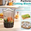 Manual Fruit & Vegetable Slicing Cup with Stainless Steel Blade-Quick Chopping&Slicing Tool, ABS Kitchen Gadget Gadgets for Home