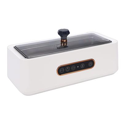 Ultrasonic Jewelry Cleaner 45KHz 270ml 304 Stainless Steel   3 Modes Professional Ultrasonic Machine for Jewelry Glasses Watches White