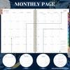 2026 Planner - 2026 Planner Weekly and Monthly, 2026 Calendar Planner, Jan 2026 - Dec 2026, 8.5" x 11", Monthly Tabs, Twin-Wire Binding, Holidays,