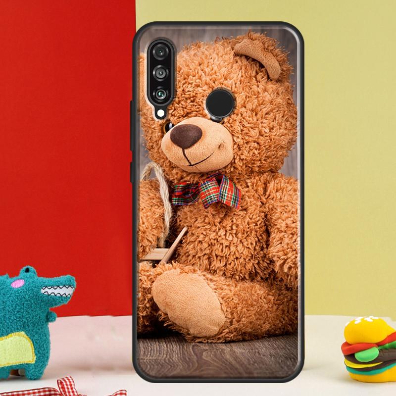Cute Bear For Huawei Nova 5T 9 10 SE 12i 12s 11i Y91 Y90 Y60 Y70 Y72 Y61 P60 P30 Pro P20 P40 Lite Case