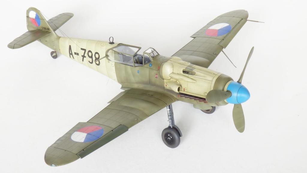 Eduard Hybrid Edition Avia Plastic Model Kit EDU948011 1/48 S-199 (Erla Canopy) (Airplane)