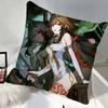 Zenless Zone Zero Ye Shunguang Game Pillow Case Square Pillow Bedroom Sofa Leisure Comfort Cushion Car Home Decoration