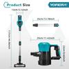 Yofidra 1800W Bürstenloser Staubsauger 30KPa 1,5L Tragbar Leistungsstarke Saugkraft Haushaltsreinigungswerkzeuge Für Makita 18V Akku Pin