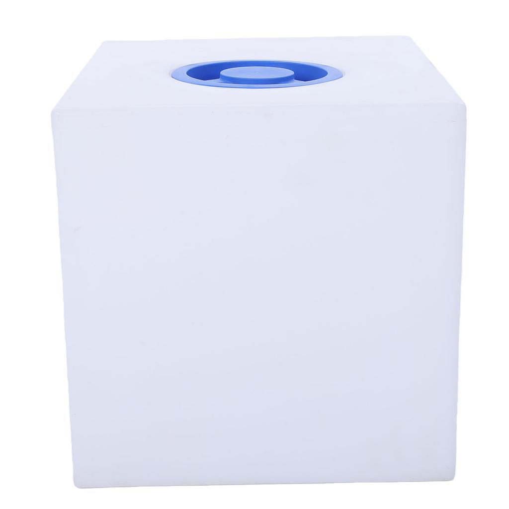 12 Gallon RV Fresh Water Tank 13.39x15.75x13.39in Food Grade LLDPE Water Storage Container for Trailers Boats Yachts