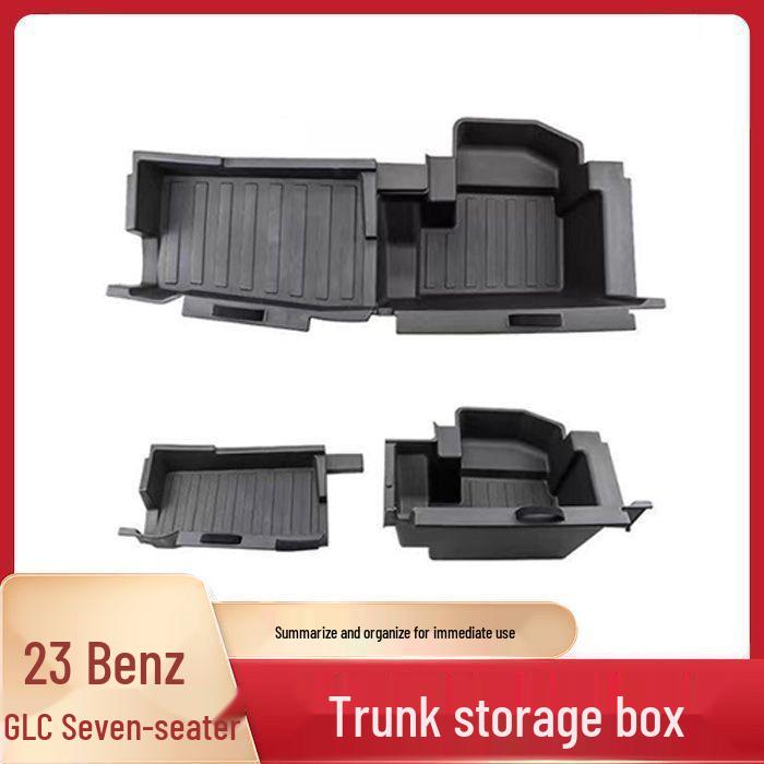 Pudełko do przechowywania w bagażniku Mercedes GLC-L (23-25) dla 5 lub 7-miejscowych, Tylny organizer na narzędzia