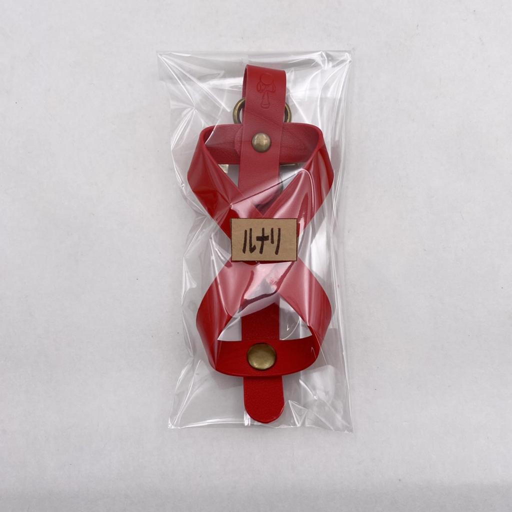 Lunari Kendama Holder with Carabiner, Kendama Strap, Portable and Easy To Attach, Accessory, Red (Red)