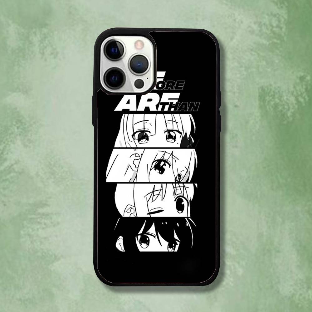 Anime B-Bocchis The Rocks Handyhülle für iPhone 16, 15, 14, 13, 12, 11, Pro, Max, Plus, Mini, SE4, E mit magnetischem MagSafe-Ladeanschluss