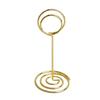 10pcs Golden Gold Plating Wedding Place Card Holder  Dining Table Menu Placement
