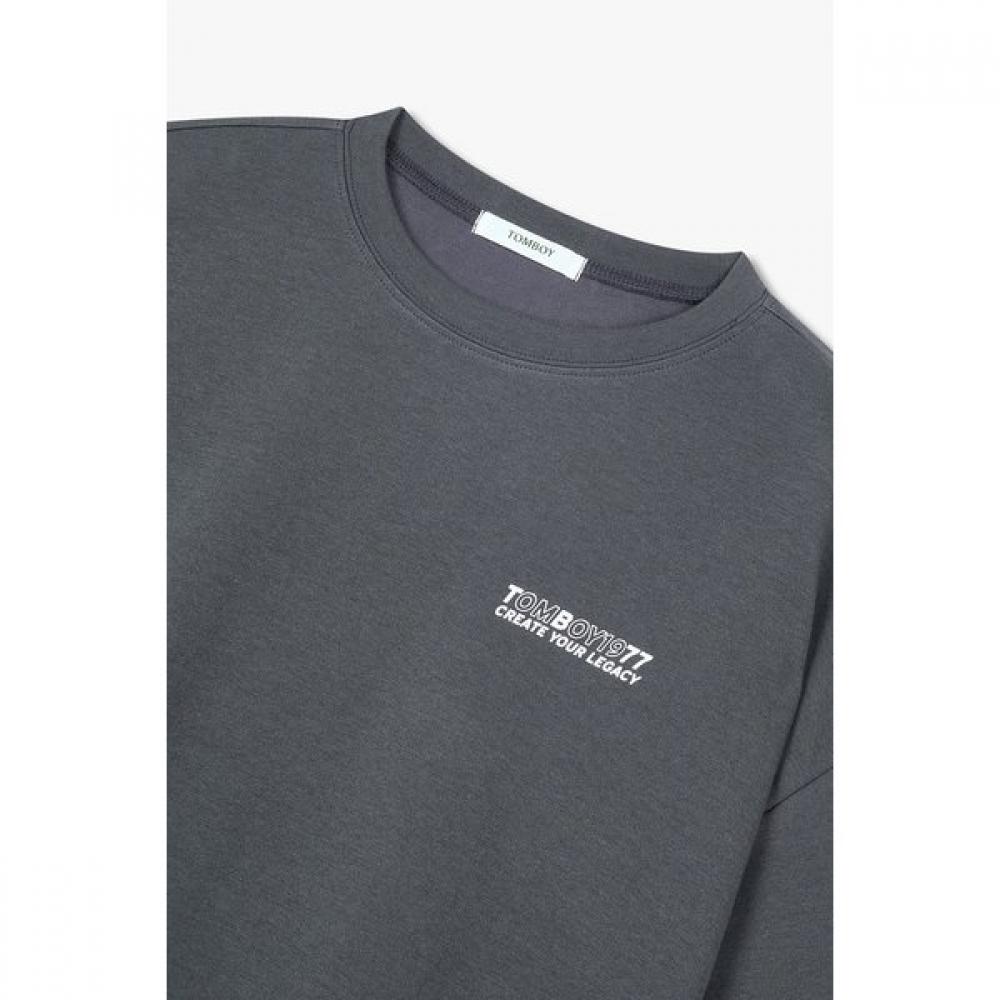 STudio Tomboy Unique LeTTering ShorT Sleeve T shirT  9176222994cT 