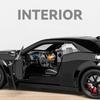 1:24 Dodge Challenger Hellcat Redeye Alloy Muscle Car Model Sound and Light Pull Back Children's Toy Collectibles Birthday gift