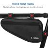 1.5L Capacity Bicycle Frame Bag Polyester Bike Top Tube Bag Bike Triangle Bag  Outdoor Riding