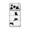 Hidden cat is suitable for Huawei oppo Apple 11/11 mobile phone case airbag iPhone11Pro transparent new niche