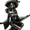 Halloween Figurine Decorative Sculpture Witch Statue Desktop Ornament Decor for Cabinet